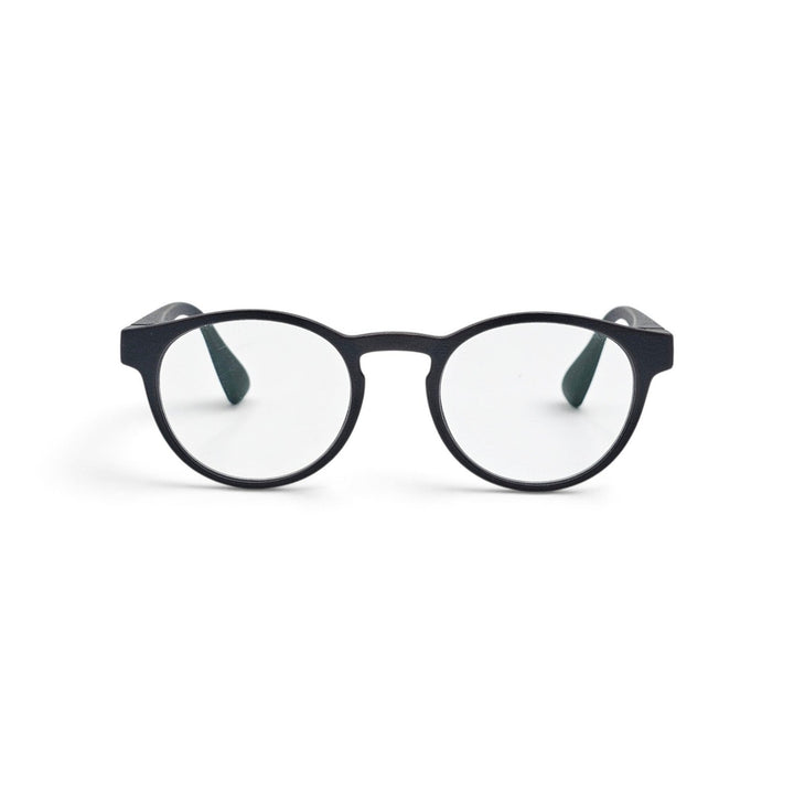 MYKITA MYLON Ellum C355 Ebony Brown Round Eyeglasses 49-20-140 Unisex - NWB $850