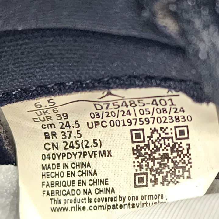 Nike Air Jordan 1 Retro High OG Midnight Navy DZ5485-401 US 6.5 NIB