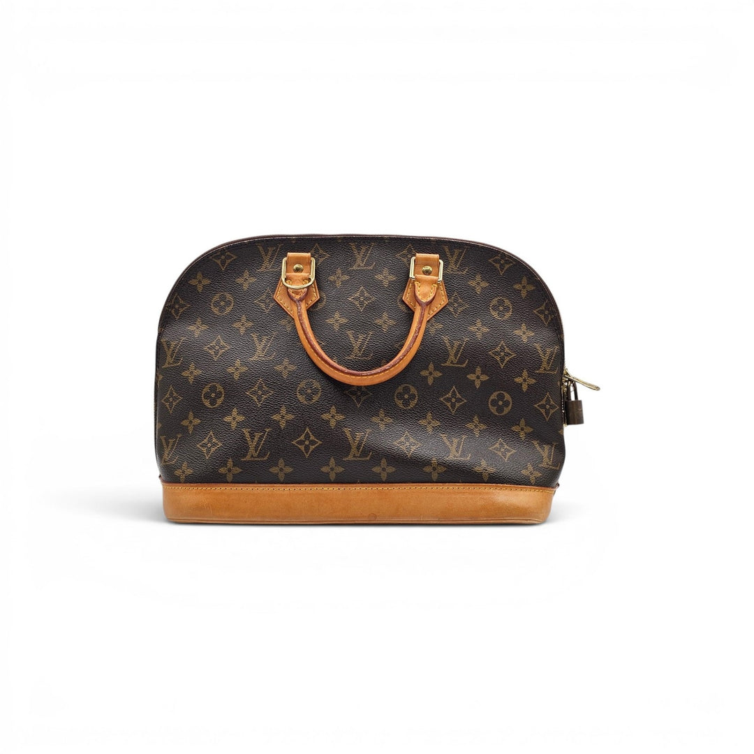 Louis Vuitton Monogram Alma PM Brown Canvas Handbag - Preowned
