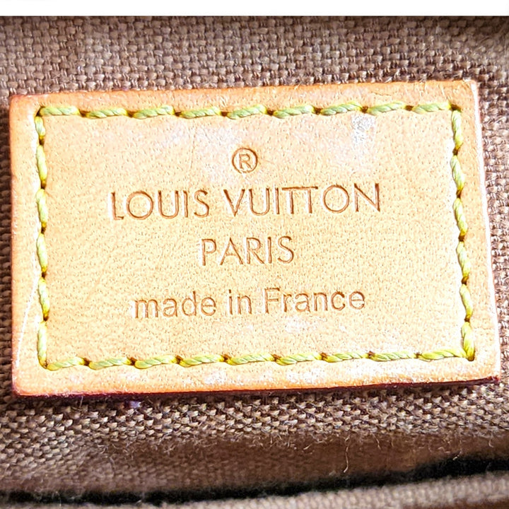 Louis Vuitton Monogram Canvas Tivoli PM Satchel Top Handle Bag