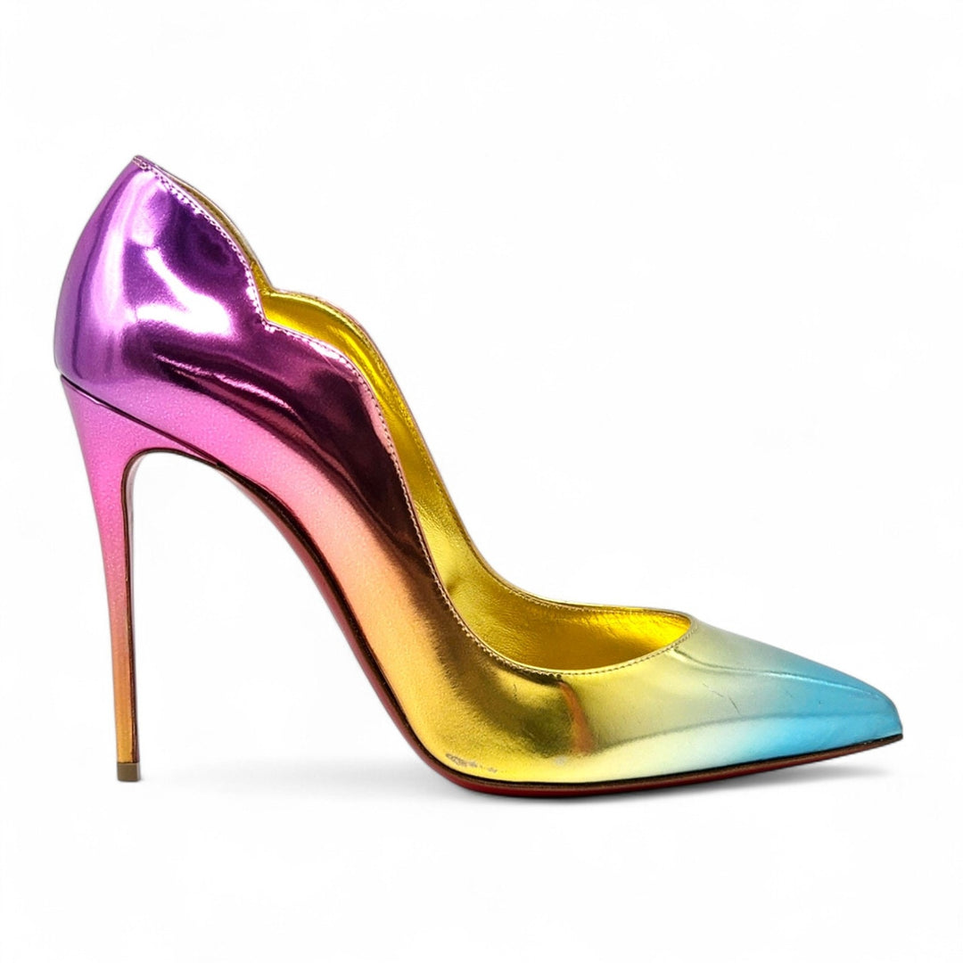 Christian Louboutin Hot Chick Leather Pumps Multicolor EU 39.5 US 9 - New $895