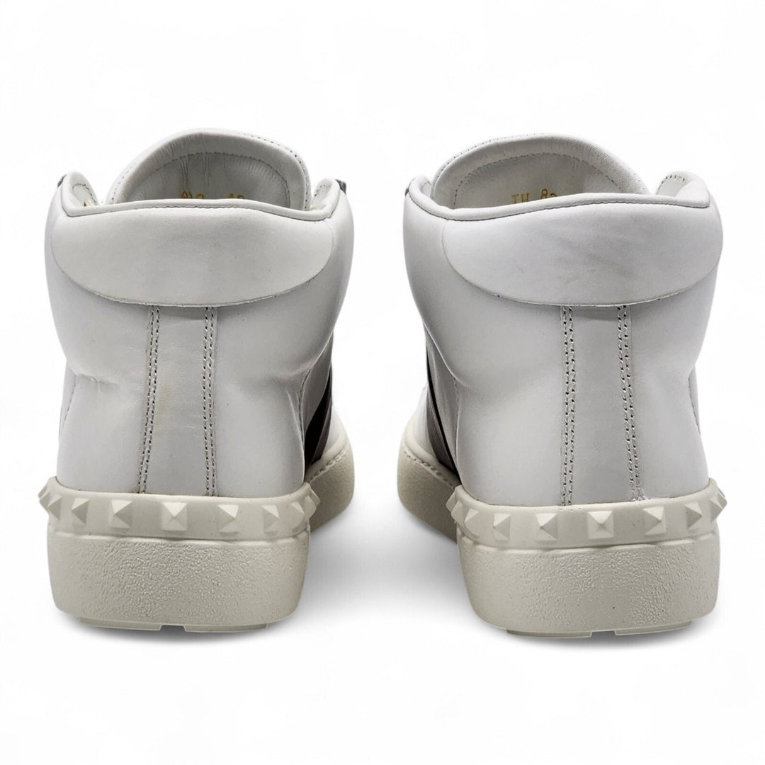 Valentino Garavani Open High Top Sneakers White EU 40 US 9.5W 7M - NWB $770
