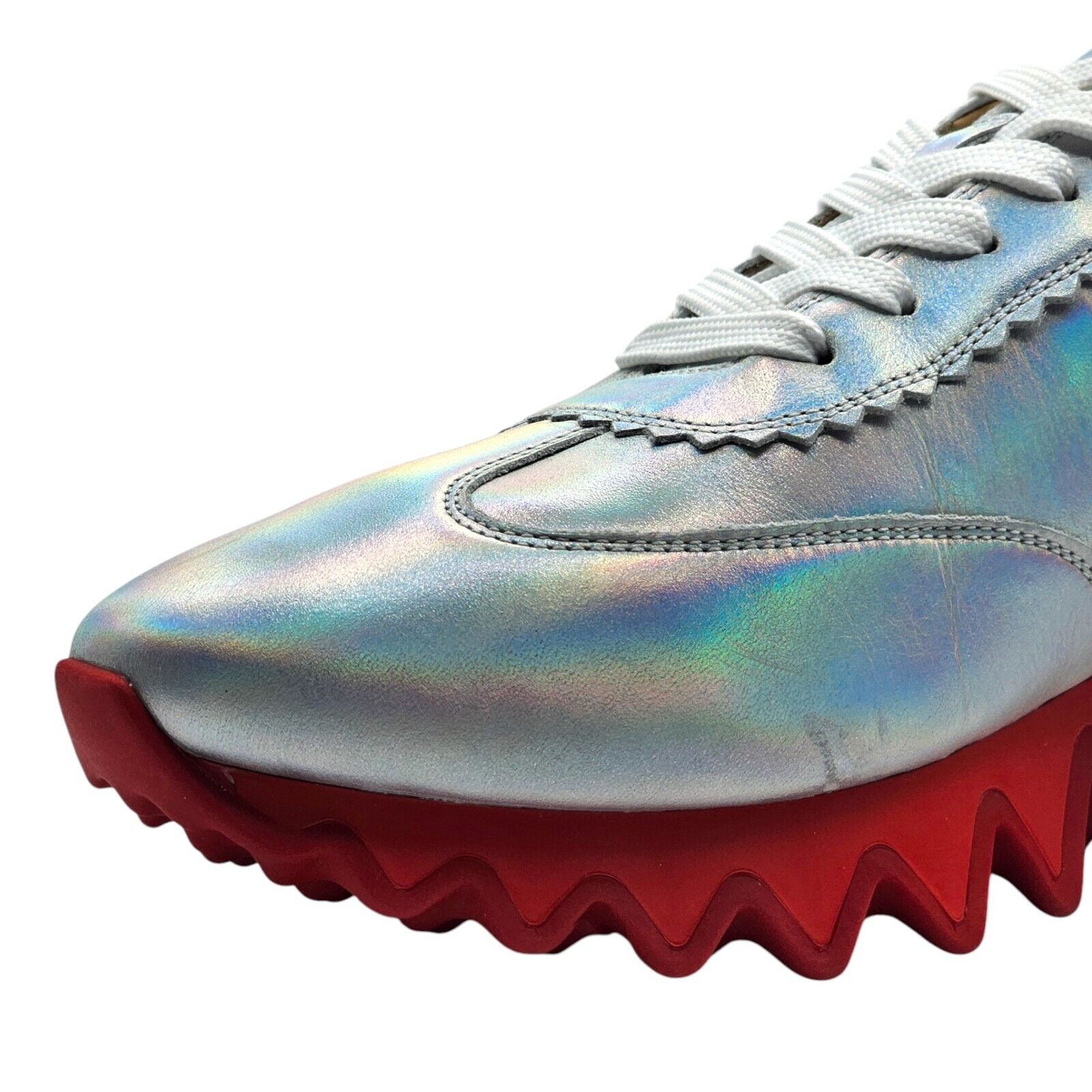 Christian Louboutin Loubishark Iridescent Sneakers - Laser