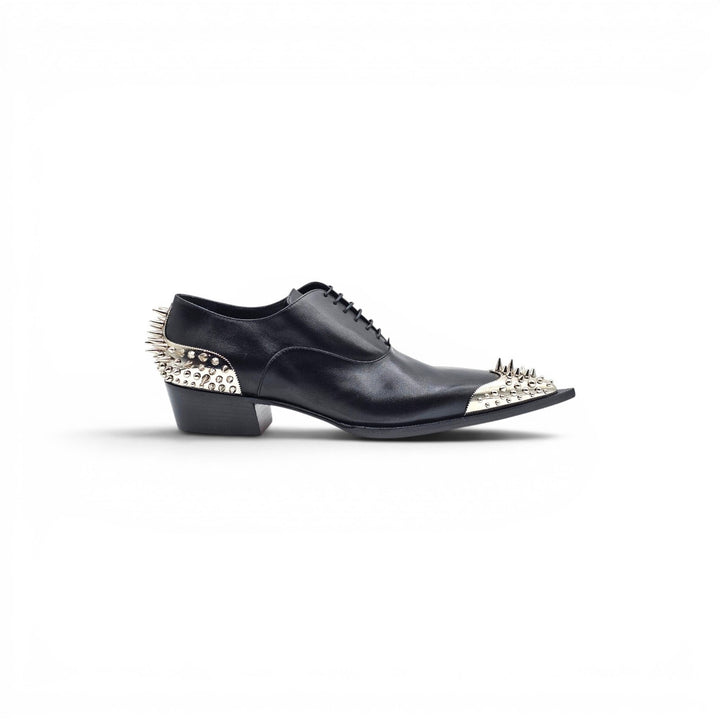 Christian Louboutin Cheliviss Meteor Leather Oxford Shoes EU 44.5 US 11.5