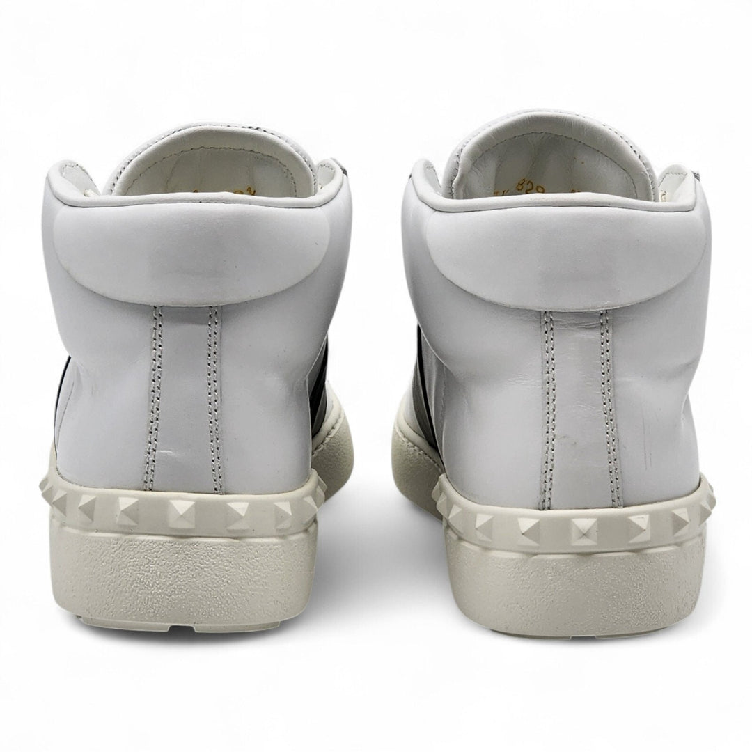 Valentino Garavani Open High Top Sneakers White EU 40.5 US 10W 7.5M