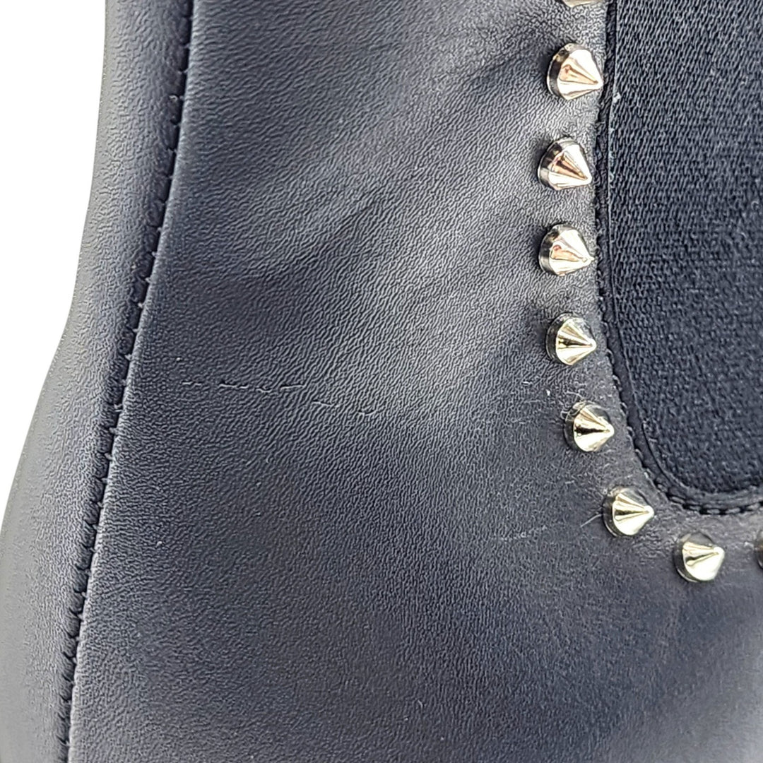 Christian Louboutin Chelsea Cloo Spike Boots Black EU 45.5 US 12.5