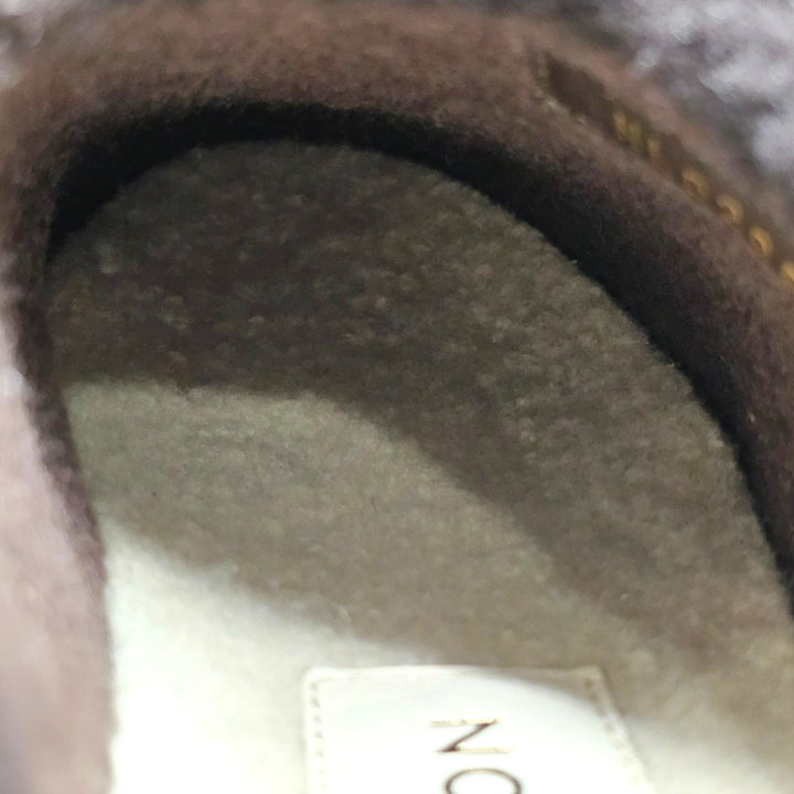 Louis Vuitton Aspen Platform Closed Mule Clogs Shearling 1AITGR EU 38 US 8 $1710
