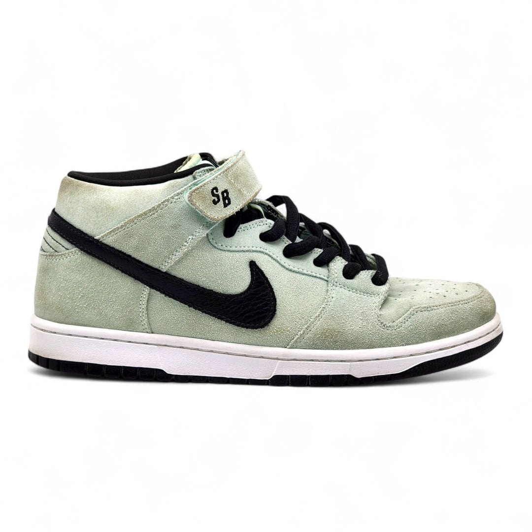 Nike Sea Crystal SB Dunk Mid Sneakers Green 314383-301 US 10.5 EU 44.5