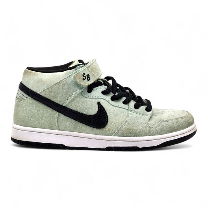 Nike Sea Crystal SB Dunk Mid Sneakers Green 314383-301 US 10.5 EU 44.5