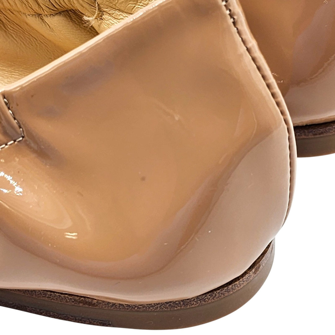 Christian Louboutin Gloriana Leather Ballet Flats Blush Nude EU 38.5 US 8