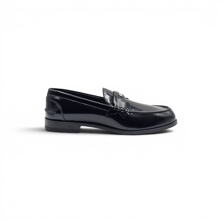 Christian Louboutin Penny Tct 2 Leather Men's Loafers Black EU 43 US 10 - NWB