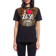 Versace X I Love NY Women's Slim T Shirt Size Small