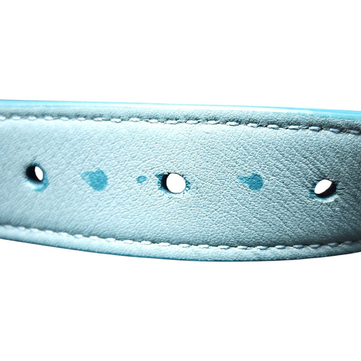 Fendi Baguette Waist Bag Fanny Pack Shearling Fur and Leather in Blue