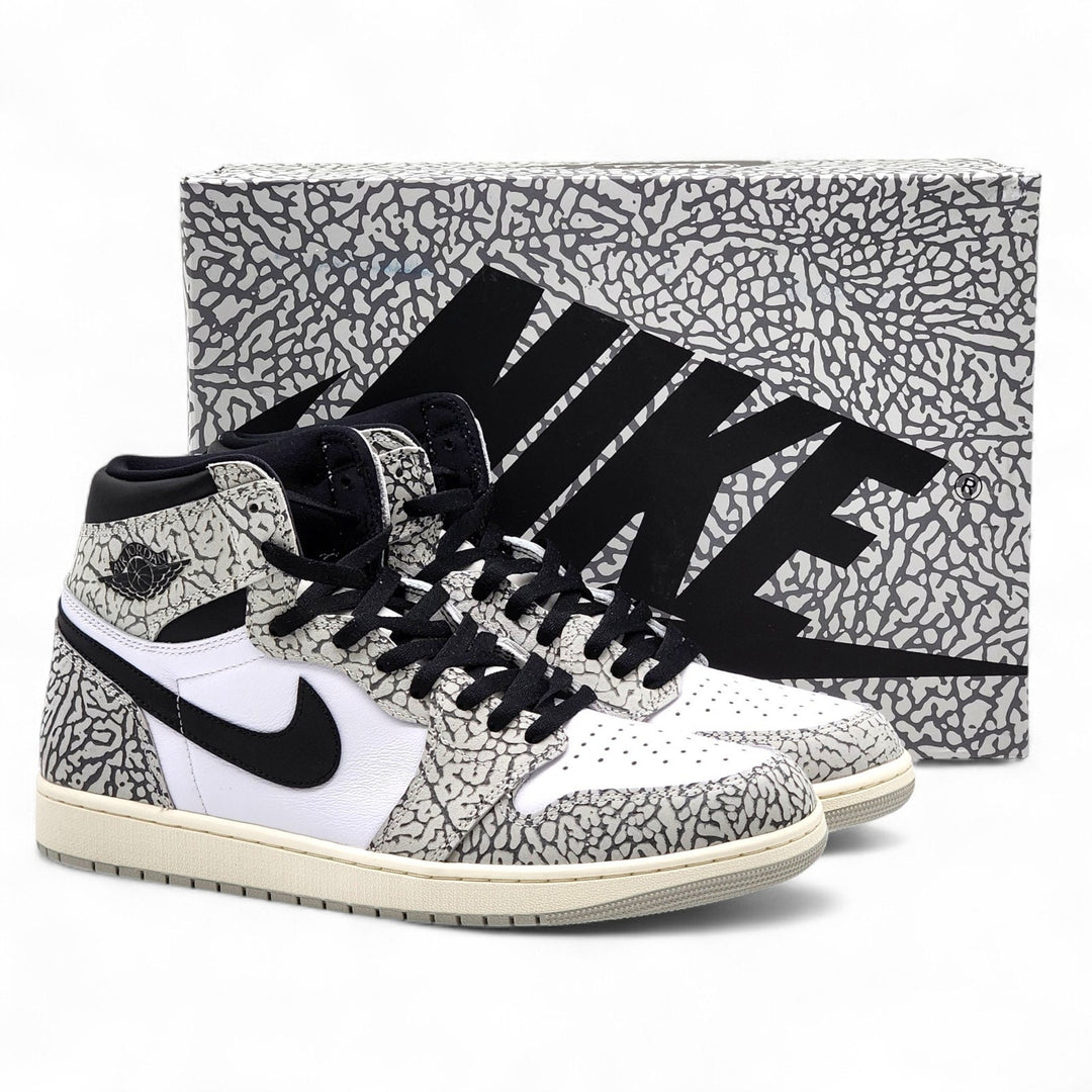 Nike Air Jordan 1 Retro OG High White Cement DZ5485-052 US 12.5 NWB