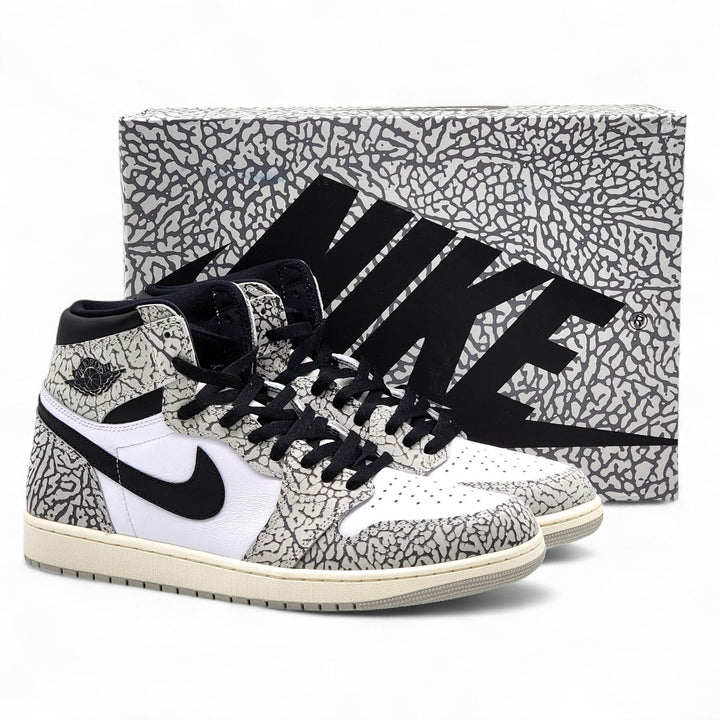 Nike Air Jordan 1 Retro OG High White Cement DZ5485-052 US 12.5 NWB