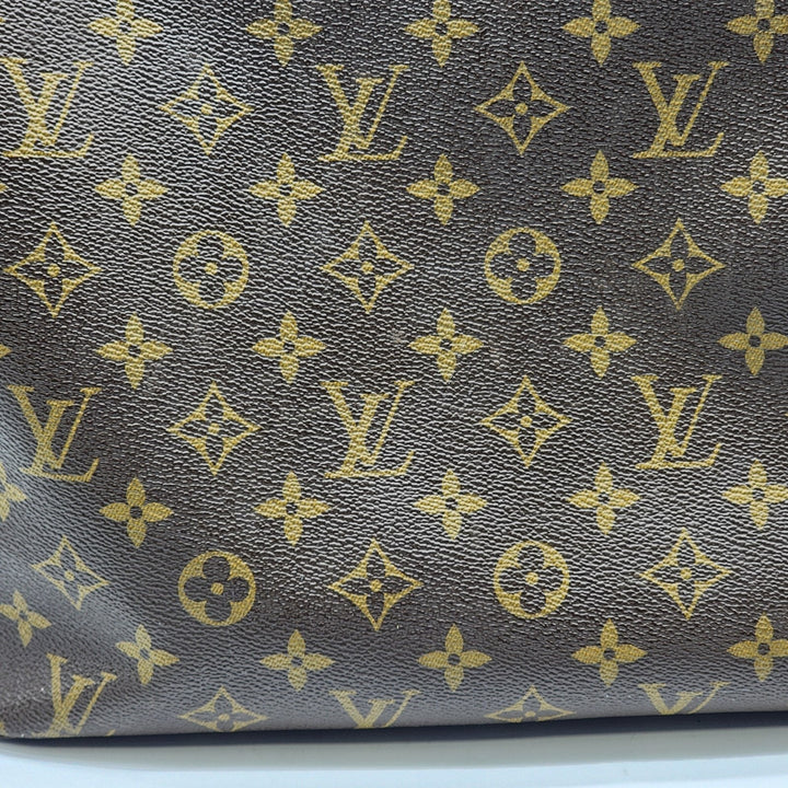 Louis Vuitton Neverfull MM Monogram Canvas Tote Bag M40156 Brown