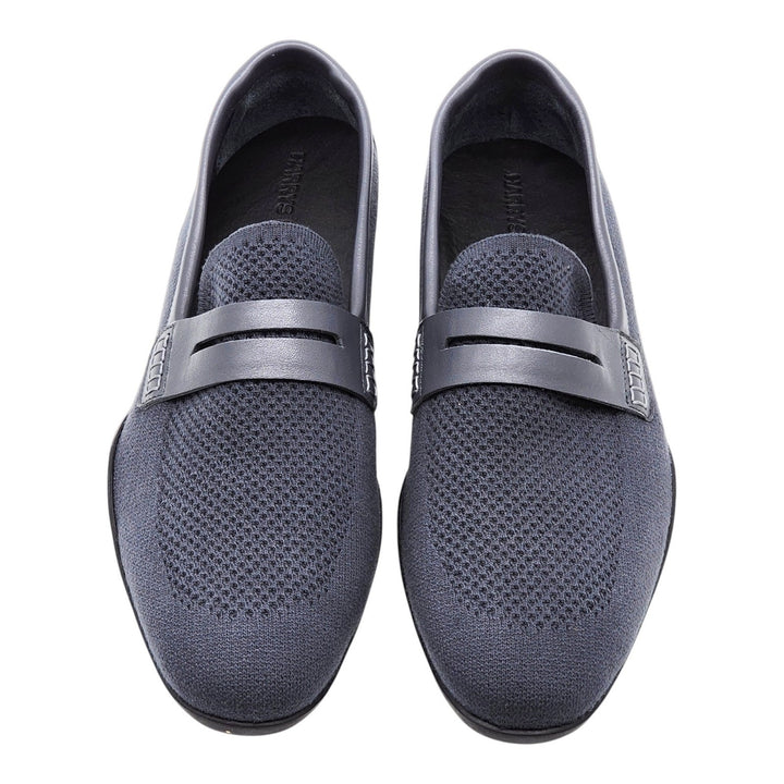 Harrys London Basel Knit Cotton Men's Loafers Charcoal US 11 EU 44