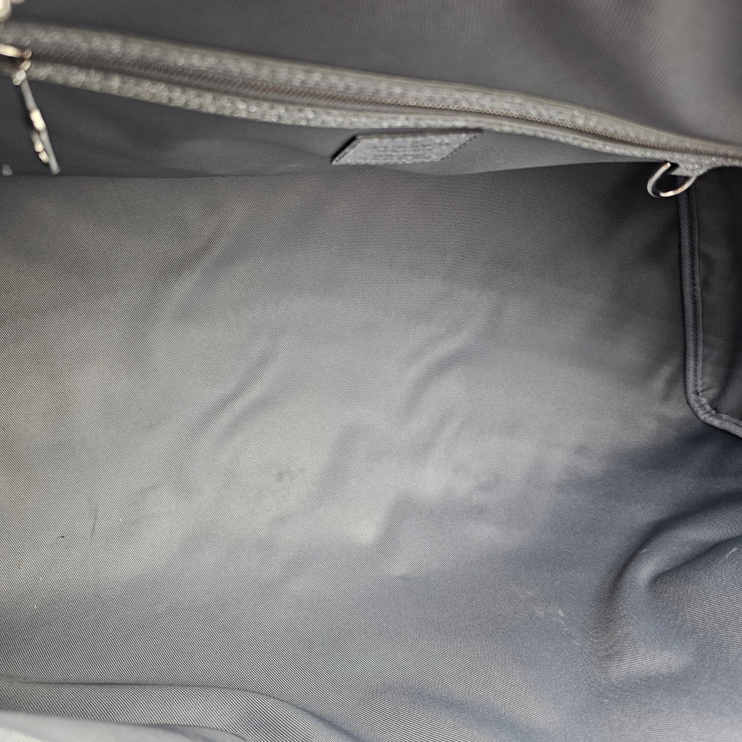 Louis Vuitton x Virgil Abloh Silver Glitter Damier Keepall 50 Bandoulière 2022