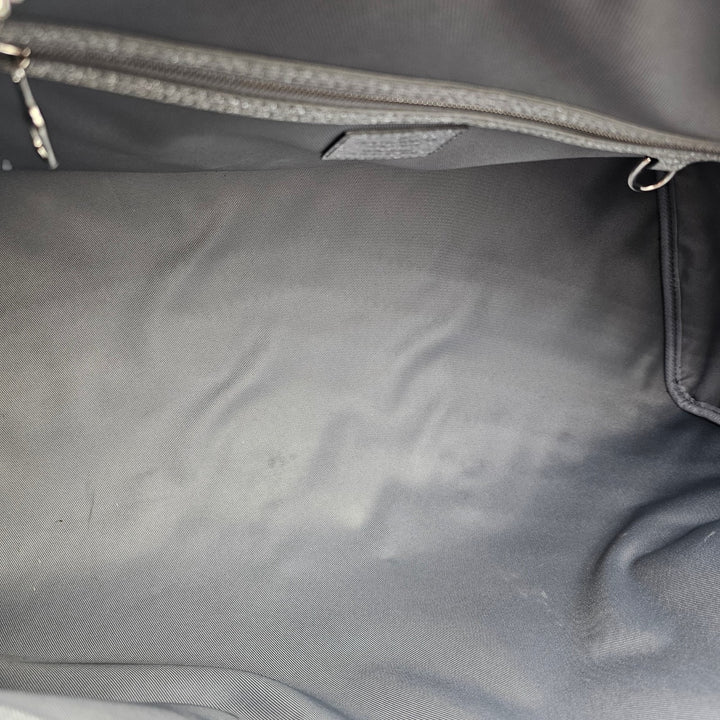 Louis Vuitton x Virgil Abloh Silver Glitter Damier Keepall 50 Bandoulière 2022