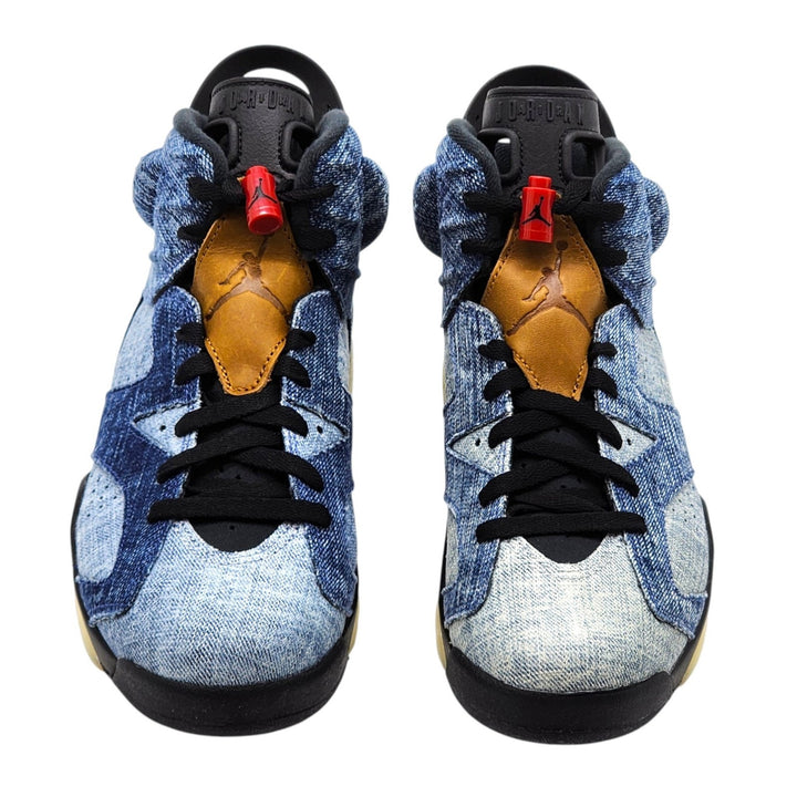 Nike Air Jordan 6 Retro Washed Denim Men’s Sneakers CT5350-401 EU 40 US 7 – New