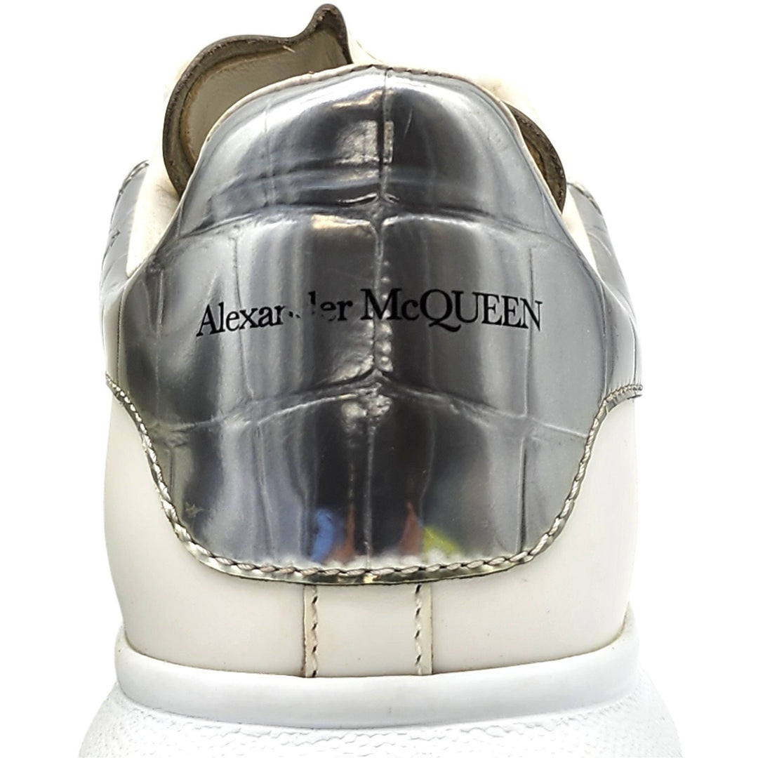 Alexander McQueen Oversized Leather Sneakers White EU 37 US 6.5