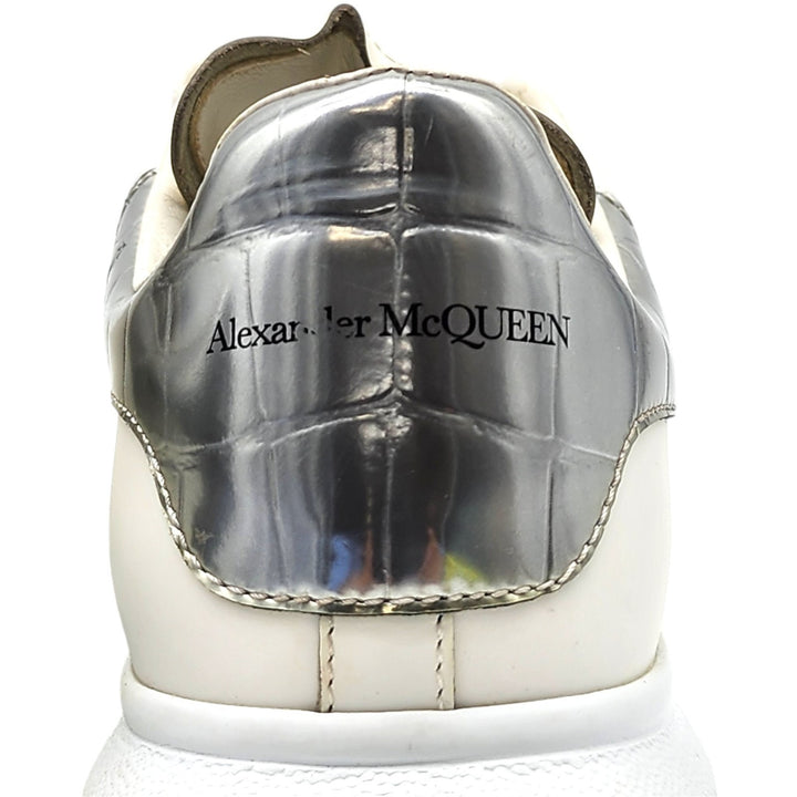 Alexander McQueen Oversized Leather Sneakers White EU 37 US 6.5