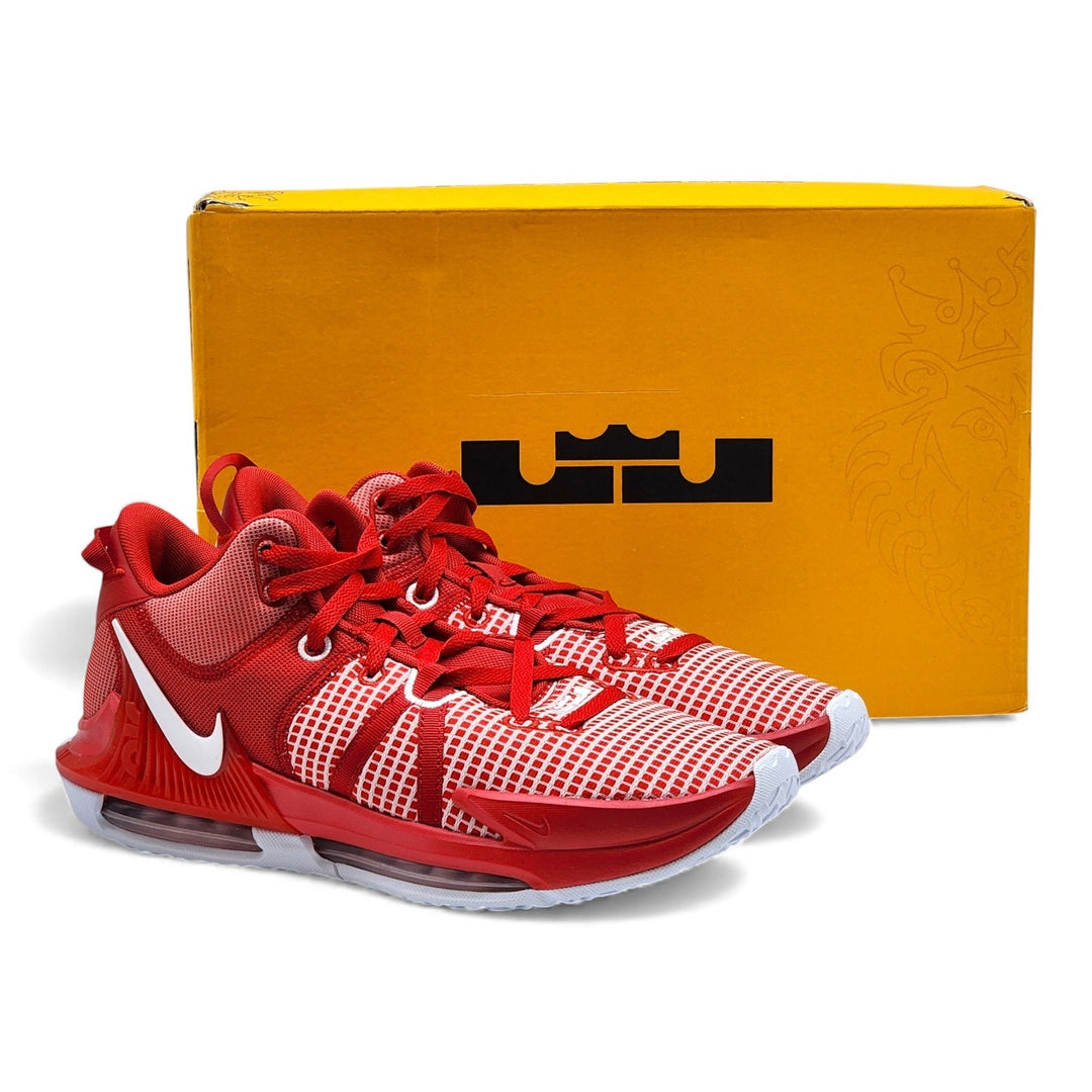Nike LeBron Witness 7 TB University Red DZ3299-600 Basketball Shoes US 11.5 NWB