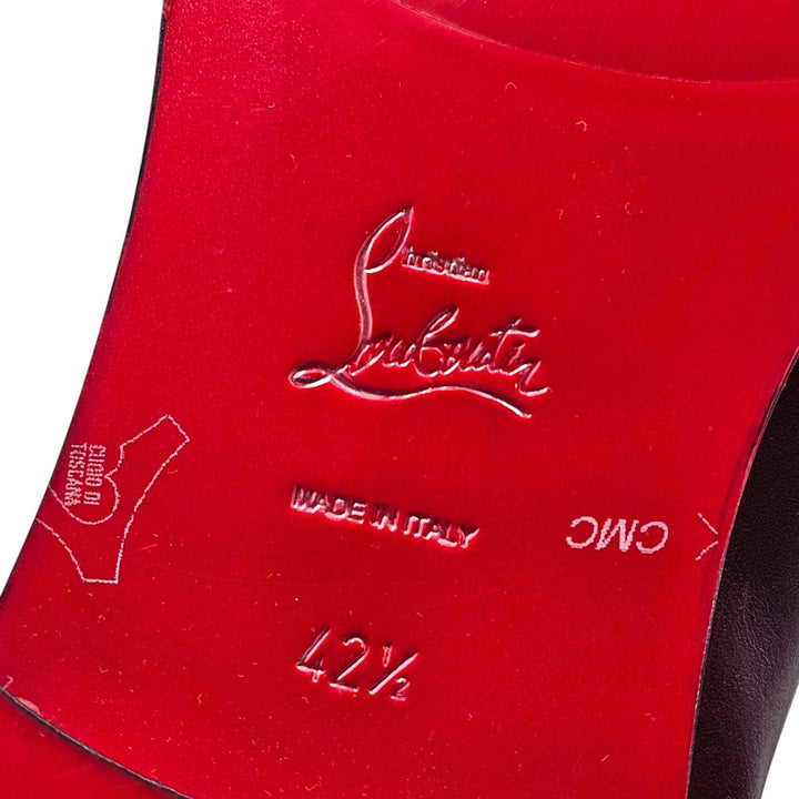Christian Louboutin Danny Flex Leather Loafers in Brown Size 42.5 US 9.5 - $1120