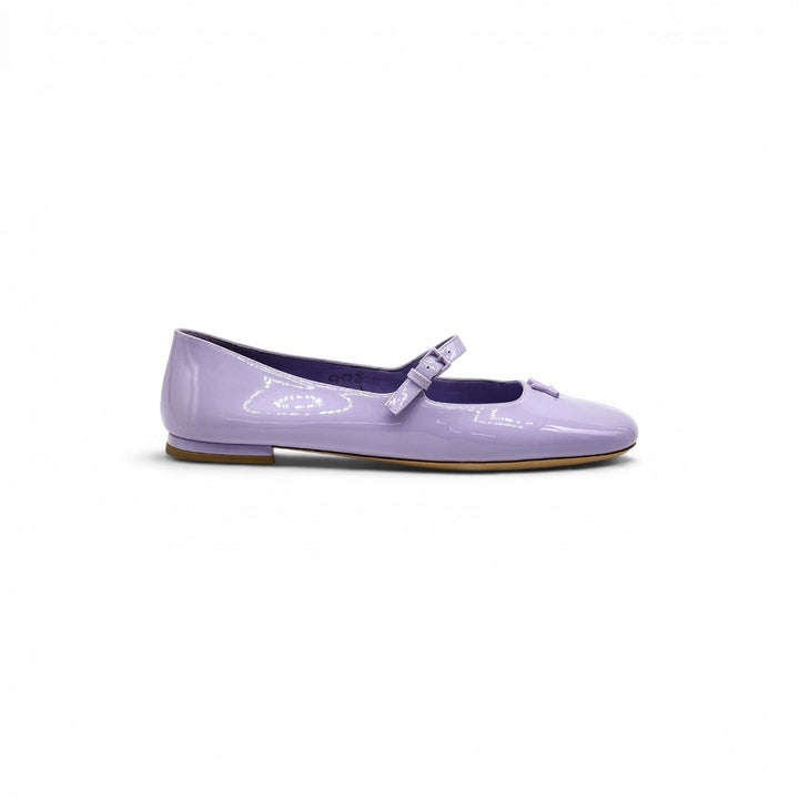 Louis Vuitton Swing Flat Mary Jane Ballerina Lilac Leather Flats EU 39 US 9 NWB