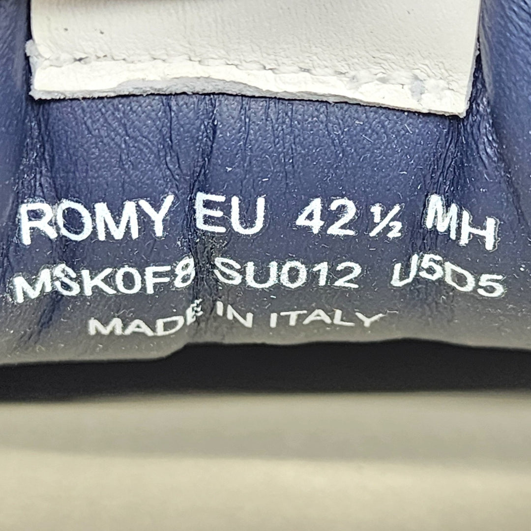 Bally Crest Romy Suede Slip-On Sneakers Navy Blue