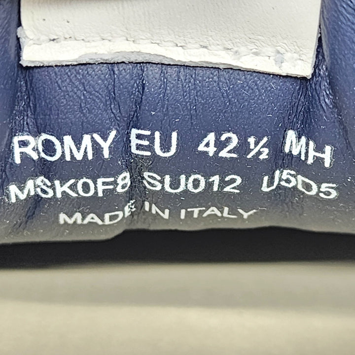 Bally Crest Romy Suede Slip-On Sneakers Navy Blue