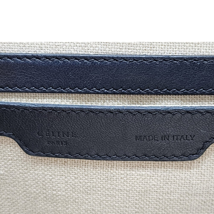 Celine Phoebe Triptyque Leather Shoulder Bag Satchel Black - New $3800