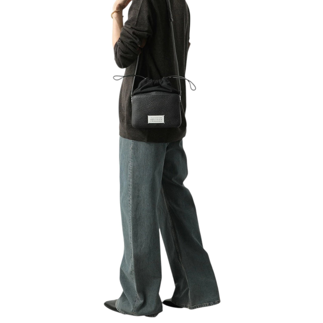 Maison Margiela Leather Crossbody Shoulder Bag SB1WG0018 Black - NWT $1560