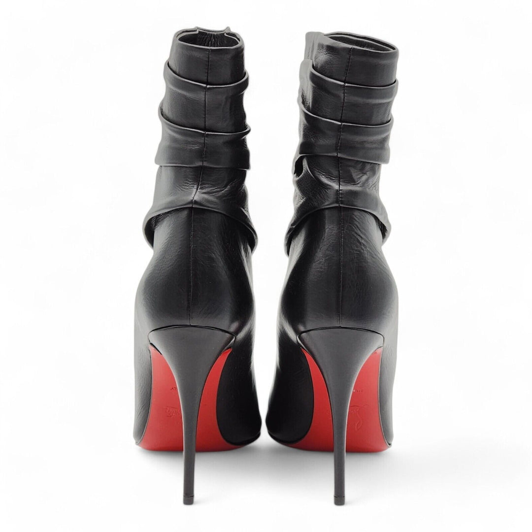 Christian Louboutin Ishtar Boots 100mm - Leather - Black EU 35.5 US 5