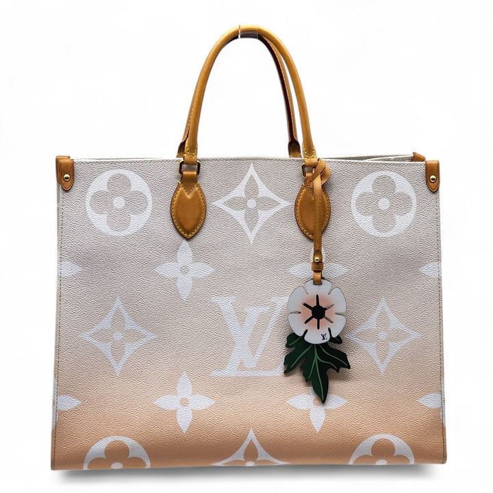 Louis Vuitton OnTheGo Tote By The Pool Monogram Giant GM Multicolor Peach Brume