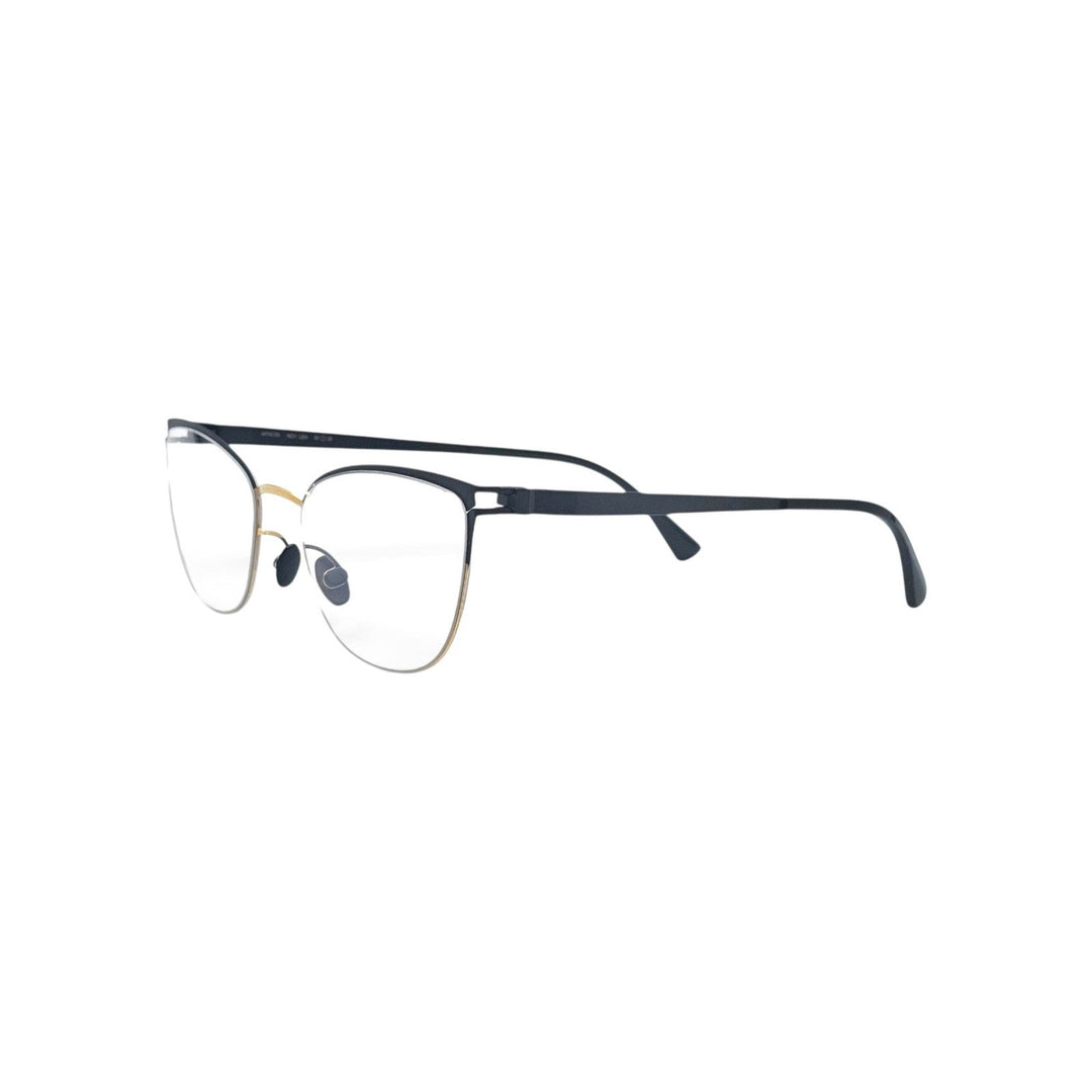 MYKITA NO1 LEA Cat Eye Eyeglasses Black Gold 51-19-150 Col 056 - NWB $850