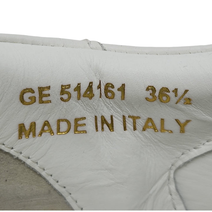 Saint Laurent Court Classic SL/06 Leather Sneakers White EU 36.5 US 6