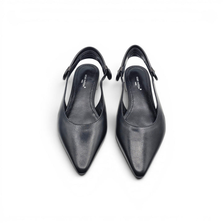 Louis Vuitton Legacy Slingback Ballerina Flats Black EU 36.5 US 6.5 - NWB $1100
