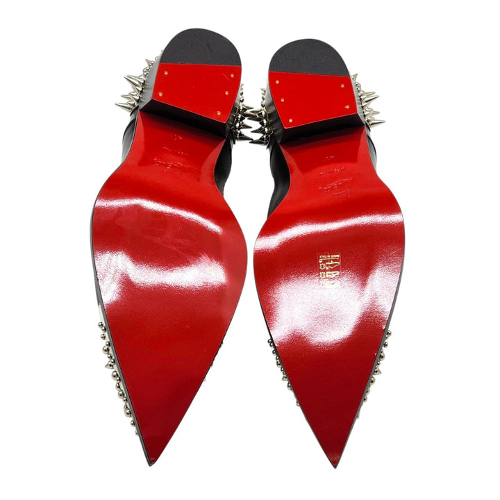 Christian Louboutin Cheliviss Meteor Leather Oxford Shoes EU 41 US 8 - $2695