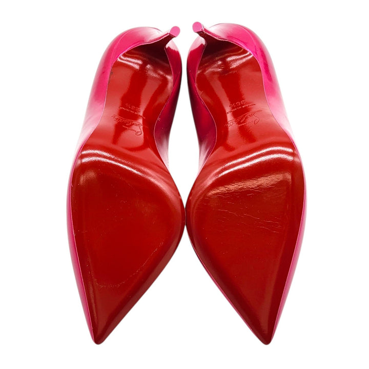 Christian Louboutin Hot Chick Patent Leather Pumps Hot Pink EU 36.5 US 6