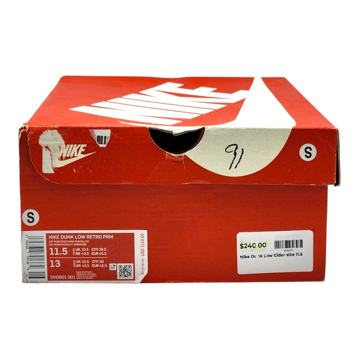 Nike Dunk Low Retro PRM Cider DH0601-001 Men Sneakers US 11.5 - New