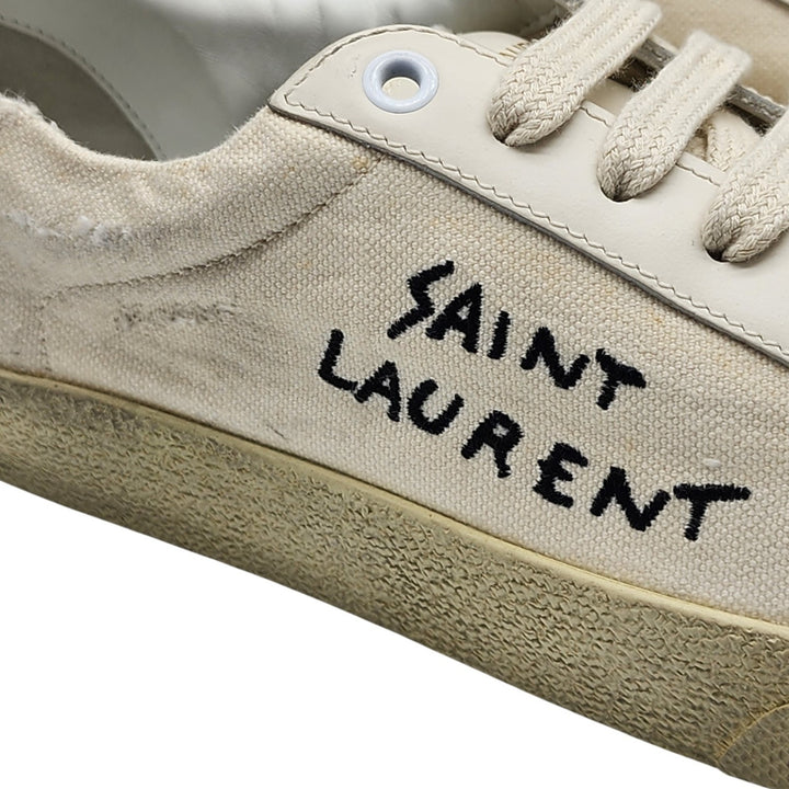 Saint Laurent Andy Court Classic SL/06 Sneakers White EU 40 US 7M 10W - New $785
