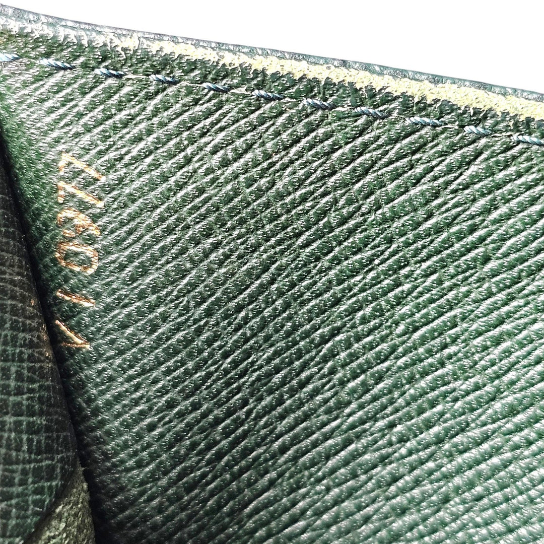 Louis Vuitton Taiga Leather Serviette Kourad Briefcase Epicea Green T16786