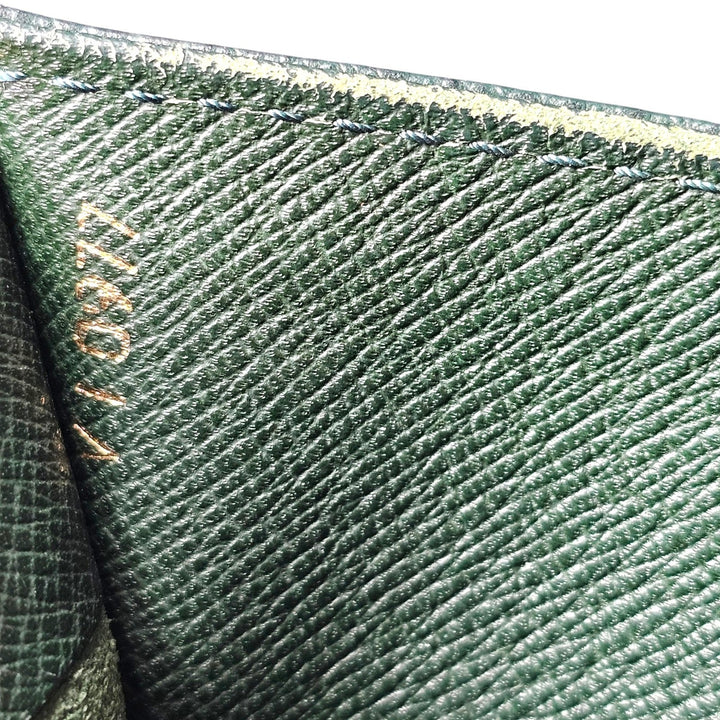 Louis Vuitton Taiga Leather Serviette Kourad Briefcase Epicea Green T16786
