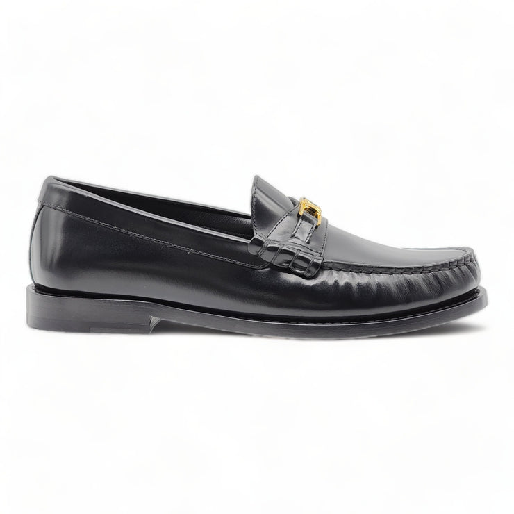 Celine Luco Triomphe Leather Loafers