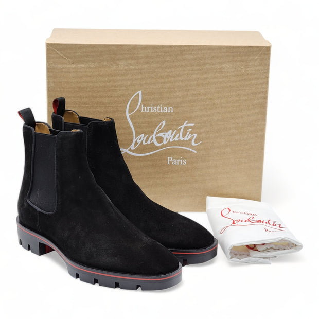 Christian Louboutin Alpinosol Boots Suede Leather