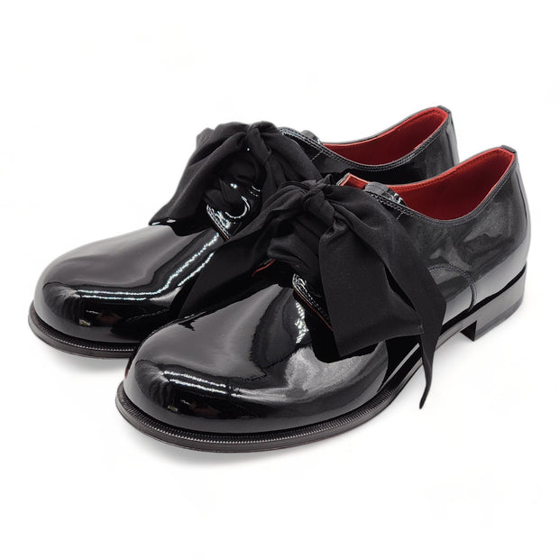 Christian Louboutin Derloon Patent Leather Derby Shoes 44