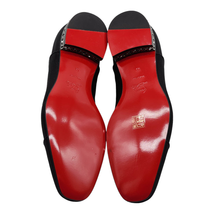 Christian Louboutin Greggyrocks Spike-Heel Oxford Shoes in Black