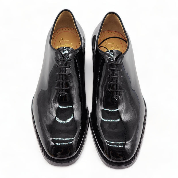 Christian Louboutin Corteo Tuxedo Patent Leather Loafers