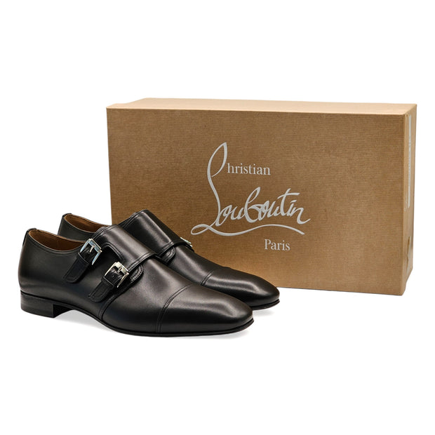 Christian Louboutin Mortimer Monk Leather Shoes
